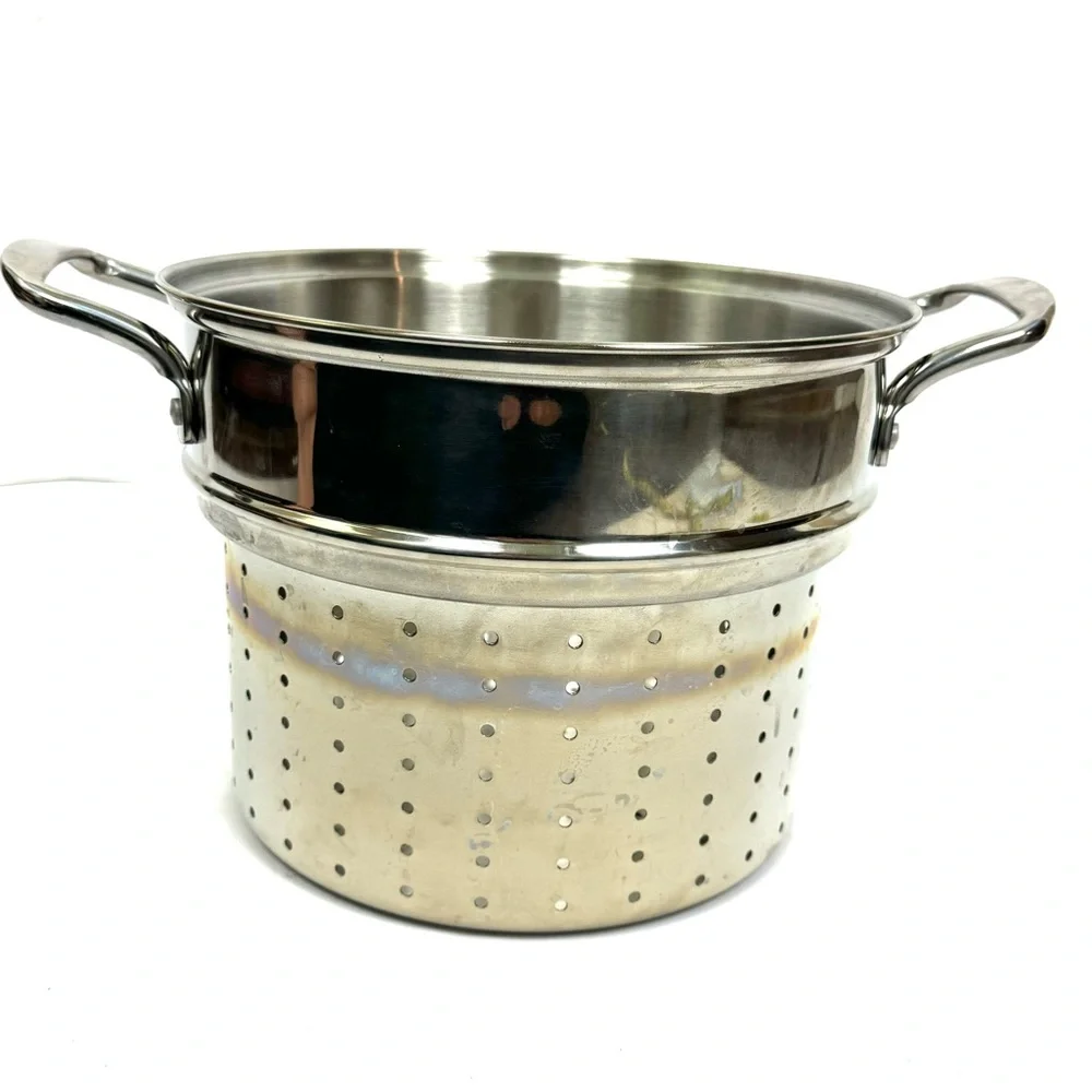 Heavy Duty Stainless Steel Pasta Vegetable Steamer/Colander